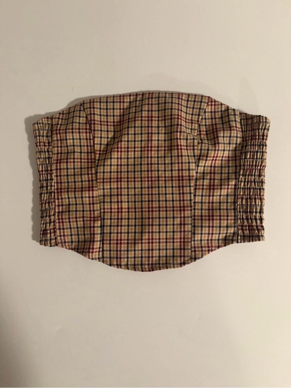 Divided H&M Plaid Corset Tube Top